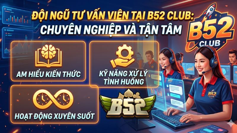 Đội ngũ tư vấn viên tại B52 Club: Chuyên nghiệp và Tận tâm