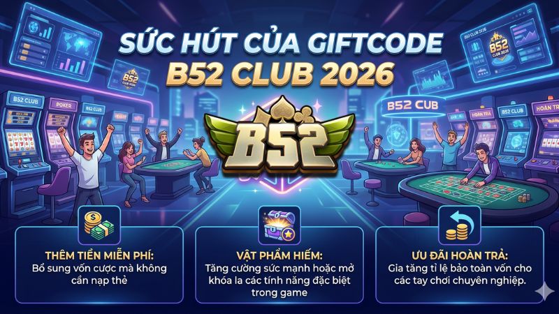 Sức Hút Của Giftcode B52 Club Mới Nhất Hiện Nay Sức Hút Của Giftcode B52 Club Mới Nhất Hiện Nay