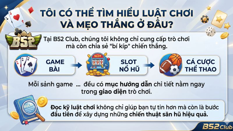 Mẹo chơi và luật chơi của từng sản phẩm có tại phẩn chú thích tại trò chơi